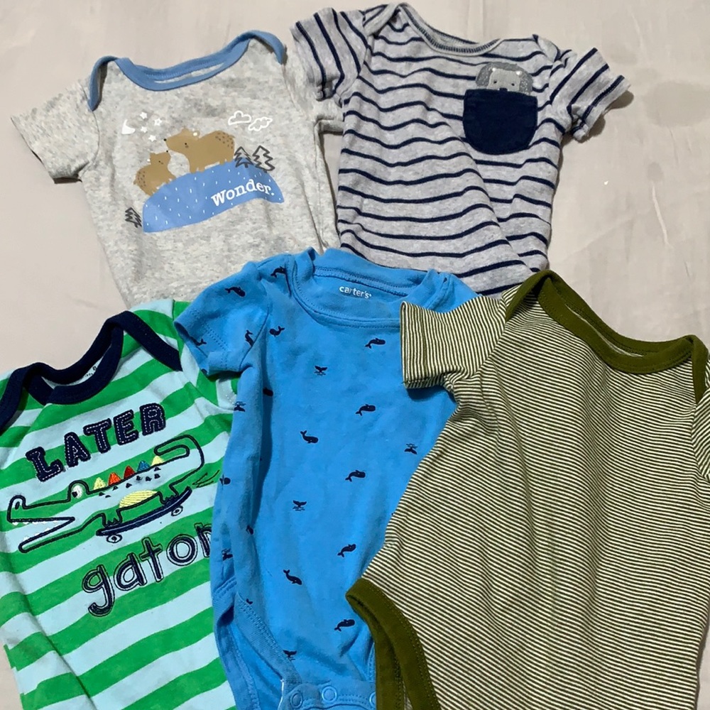 Baby Boy Onesie Bundle (3 months)